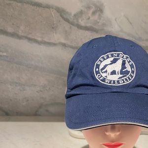 Navy blue defenders of the wild cap